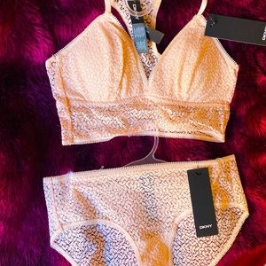 New DKNY Panties and Bralette sets